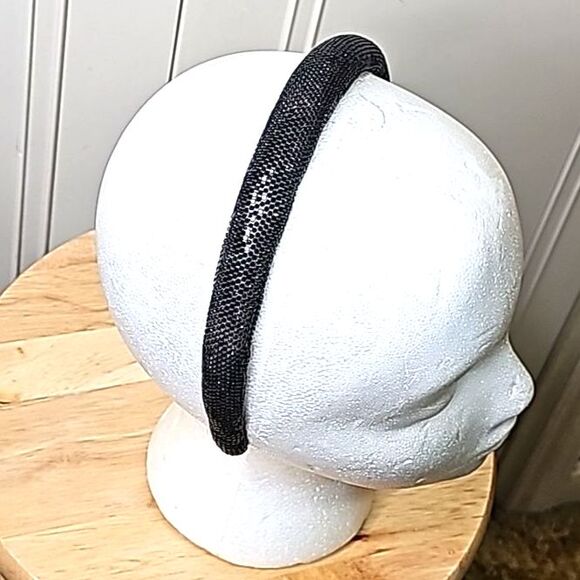 Headband Black Glitter Style NWT - Picture 2 of 5